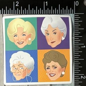 🌀10/$10🌀 Golden Girls Reusable Sticker Decal
